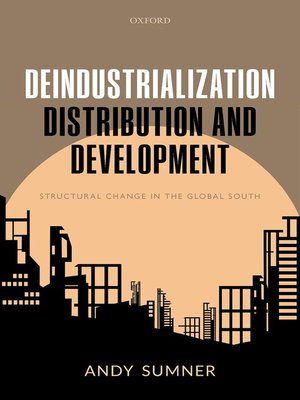 cover image of Deindustrialization, Distribution, and Development
